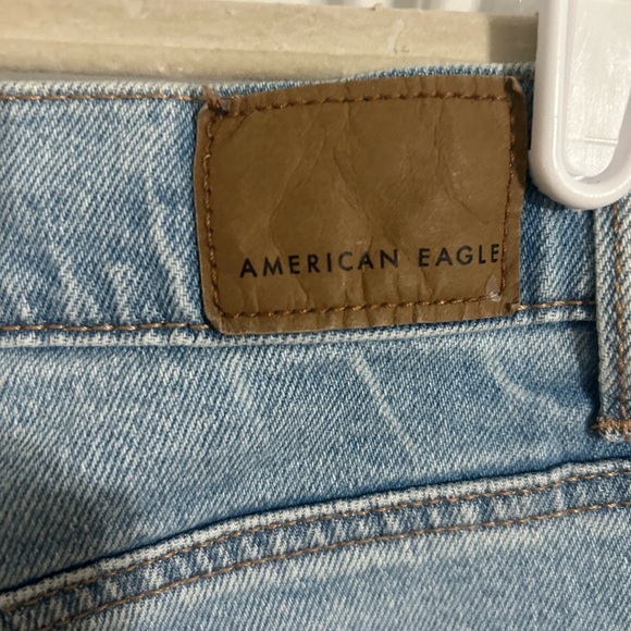 American Eagle Outfitters Light Blue Straight Leg Jeans - Picture 8 of 9
